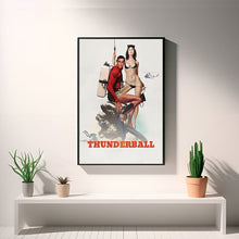 Thunderball Movie Poster, Canvas Material Gift, Home Decor, High Quality Reproduction, Keepsake 1623191007