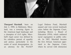 Thurgood Marshall Wall Art  Poster Thurgood Marshall civil rights lawyer  Black White Poster Poster Art Gift 1702568519 8563