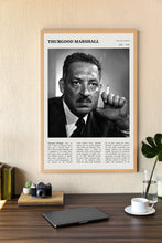 Thurgood Marshall Wall Art  Poster Thurgood Marshall civil rights lawyer  Black White Poster Poster Art Gift 1702568519 8563