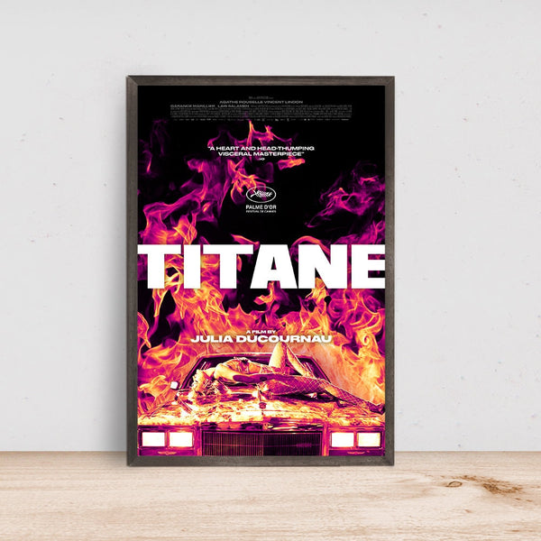 Titane Movie Poster, Room Decor, Home Decor, Art Poster for Gift 1668911560