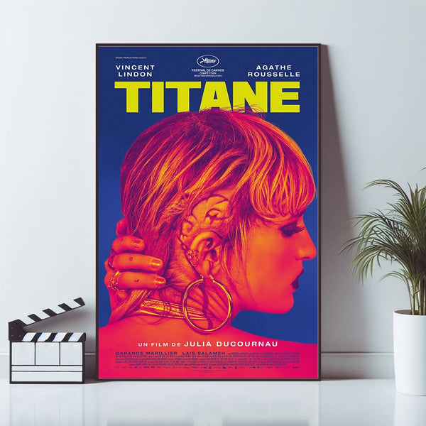 Titane, Movie Poster, Art Poster, Canvas Material Gift, Keepsake, Home Decor, Live Room Wall Art, Wall Art Print 1683060682