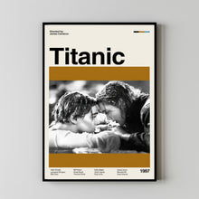 Titanic Retro Poster, Titanic Movie Poster, Billy Zane Film, Retro Movie, Poster Print Wall Art, Illustration Art, Custom Film Posters 1