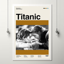 Titanic Retro Poster, Titanic Movie Poster, Billy Zane Film, Retro Movie, Poster Print Wall Art, Illustration Art, Custom Film Posters 1