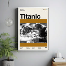 Titanic Retro Poster, Titanic Movie Poster, Billy Zane Film, Retro Movie, Poster Print Wall Art, Illustration Art, Custom Film Posters 1