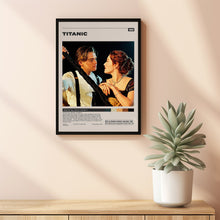 Titanic Poster, James Cameron, Minimalist Movie Poster,
