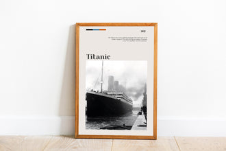 Titanic Wall Art Poster Titanic Vintage Antique Poster Fine Art  Poster Art Gift 1640481227
