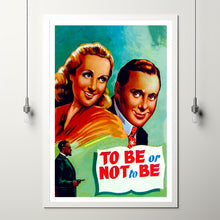 To Be or Not to Be Movie Poster Art Print Movie Posters Gift for Movie lovers