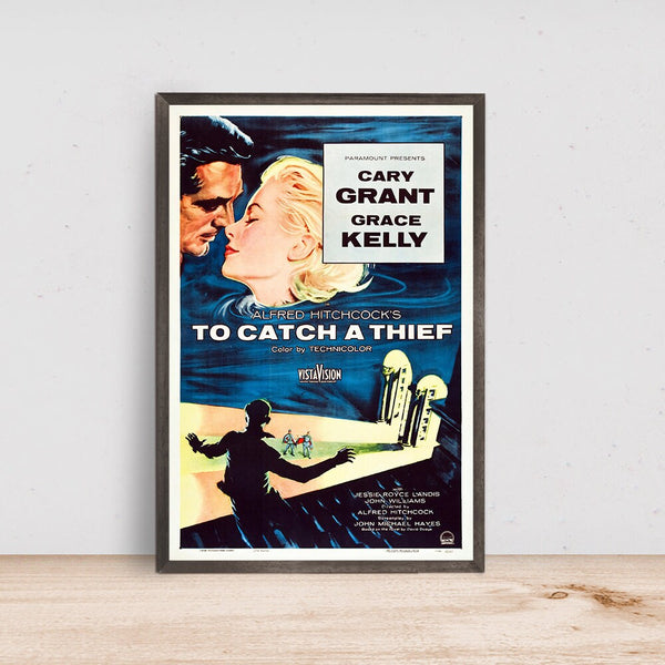 To Catch A Thief Movie Poster, Room Decor, Home Decor, Art Poster for Gift 1646835068