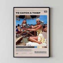 To Catch a Thief Poster, Alfred Hitchcock, Minimalist Movie Poster