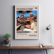 To Catch a Thief Poster, Alfred Hitchcock, Minimalist Movie Poster