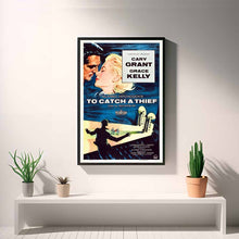 To Catch a Thief, Movie Poster, Wall Art Prints, Art Poster, Canvas Material Gift, Keepsake, Home Decor, Live Room Wall Art 1610334411