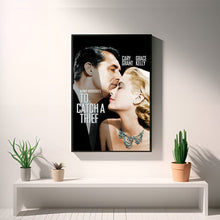 To Catch a Thief, Movie Poster, Wall Art Prints, Art Poster, Canvas Material Gift, Keepsake, Home Decor, Live Room Wall Art 1610334411