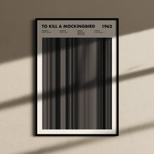 To Kill A Mockingbird Movie Barcode Print, To Kill A Mockingbird Print, To Kill A Mockingbird Poster, Classic Movie Posters, Movie Buff Gift 1631662623
