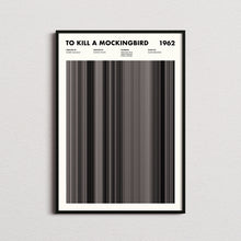To Kill A Mockingbird Movie Barcode Print, To Kill A Mockingbird Print, To Kill A Mockingbird Poster, Classic Movie Posters, Movie Buff Gift 1631662623