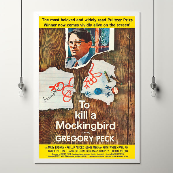 To Kill a Mockingbird Poster Art Print Movie Posters Gift for Movie lovers 1