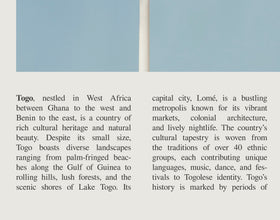 Togo Flag Print Africa Wall Art Togo Flag Poster Black White Poster  Poster Art Gift 1704332455