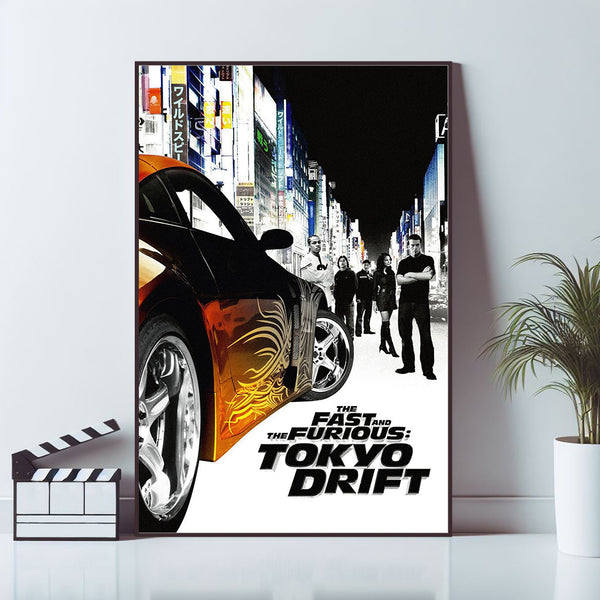 Tokyo Drift Movie Poster, Wall Art Prints, Canvas Material Gift, High quality Canvas art print, Home Decor, Keepsake 1639699410