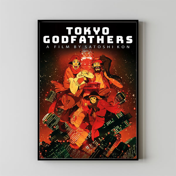 Tokyo Godfathers Movie Poster,Film Fan Collectibles,Vintage Movie Poster,Home Decor,Wall Art,Poster Gifts