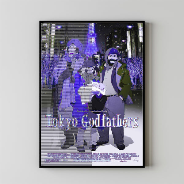 Tokyo Godfathers Movie Poster,Film Fan Collectibles,Vintage Movie Poster,Home Decor,Wall Art,Poster Gifts 1