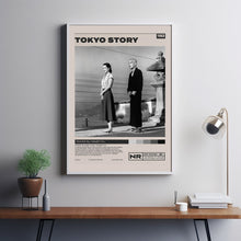 Tokyo Story Poster, Yasujirô Ozu, Minimalist Movie Poster