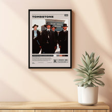 Tombstone Poster, George P. Cosmatos, Minimalist Movie Poster