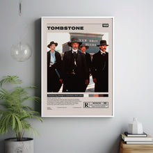 Tombstone Poster, George P. Cosmatos, Minimalist Movie Poster
