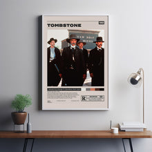 Tombstone Poster, George P. Cosmatos, Minimalist Movie Poster