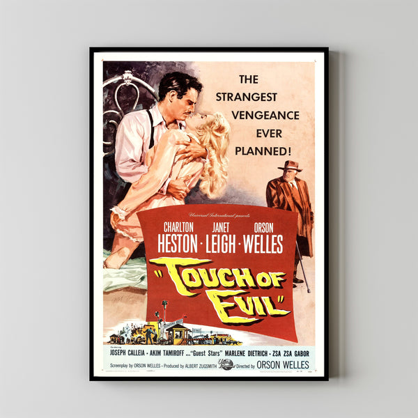 Touch of Evil Movie Poster Art Print Movie Posters Gift for Movie lovers 1