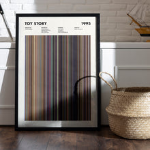 Toy Story Movie Barcode Print, Toy Story Print, Toy Story Poster, Toy Story Wall Art, Toy Story Art Print, Toy Story Frames Print 1664679429