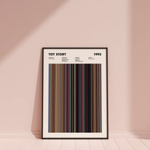 Toy Story Movie Barcode Print, Toy Story Print, Toy Story Poster, Toy Story Wall Art, Toy Story Art Print, Toy Story Frames Print 1664679429