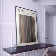 Toy Story Movie Barcode Print, Toy Story Print, Toy Story Poster, Toy Story Wall Art, Toy Story Art Print, Toy Story Frames Print 1664679429