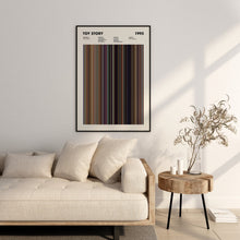 Toy Story Movie Barcode Print, Toy Story Print, Toy Story Poster, Toy Story Wall Art, Toy Story Art Print, Toy Story Frames Print 1664679429