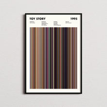 Toy Story Movie Barcode Print, Toy Story Print, Toy Story Poster, Toy Story Wall Art, Toy Story Art Print, Toy Story Frames Print 1664679429