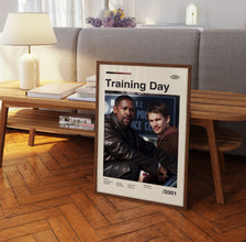 Training Day Wall Art Print - Denzel Washington Movie Poster - Minimalist Midcentury Art 1435751670