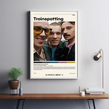 Trainspotting Poster  Danny Boyle, Minimalist Movie Poster, Vintage Retro Art Print, Custom Poster, Wall Art Print
