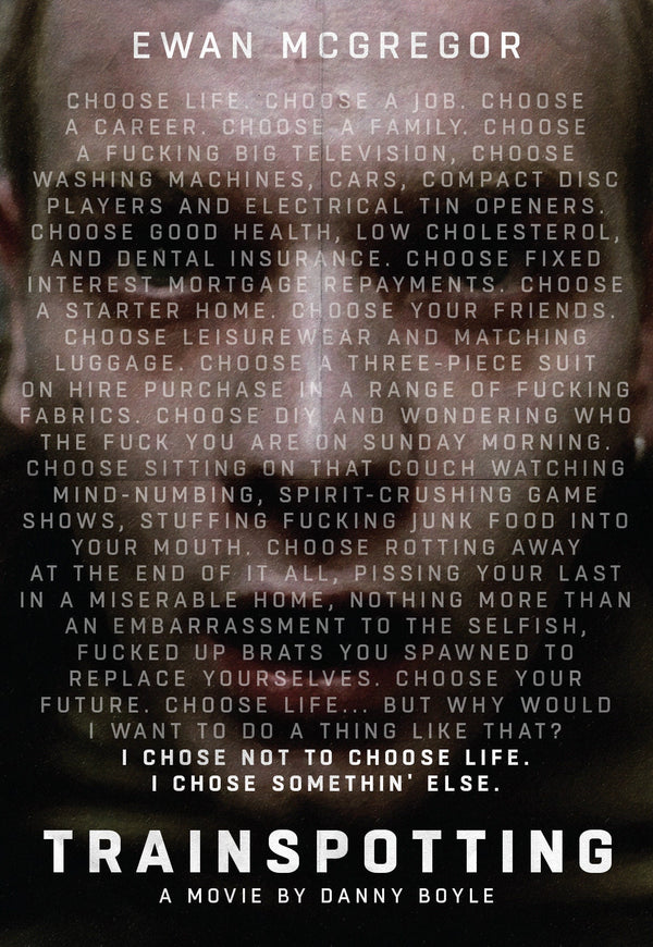 Trainspotting Alternative Film Movie Print Wall Art Poster 1565320184