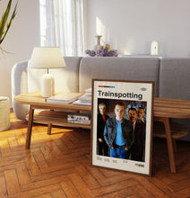 Trainspotting Movie Poster - Midcentury Wall Art Print - Minimalist Retro Movie Poster - Midcentury Modern Home Decor 1449259411