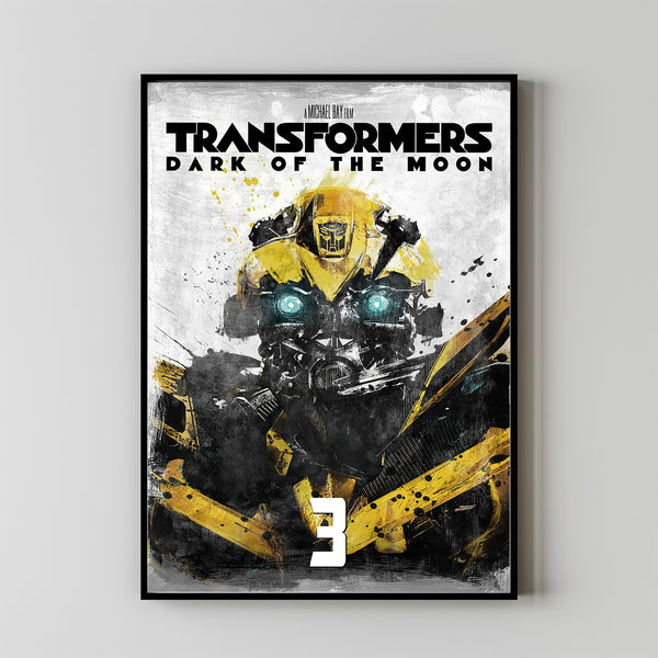 Transformers Dark of the Moon Movie Poster 2023 FilmRoom Decor Wall ArtPoster GiftCanvas prints 2