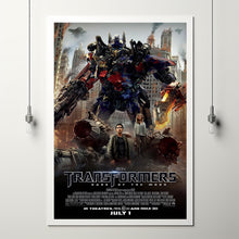 Transformers Dark of the Moon Movie Poster 2023 FilmRoom Decor Wall ArtPoster GiftCanvas prints 3