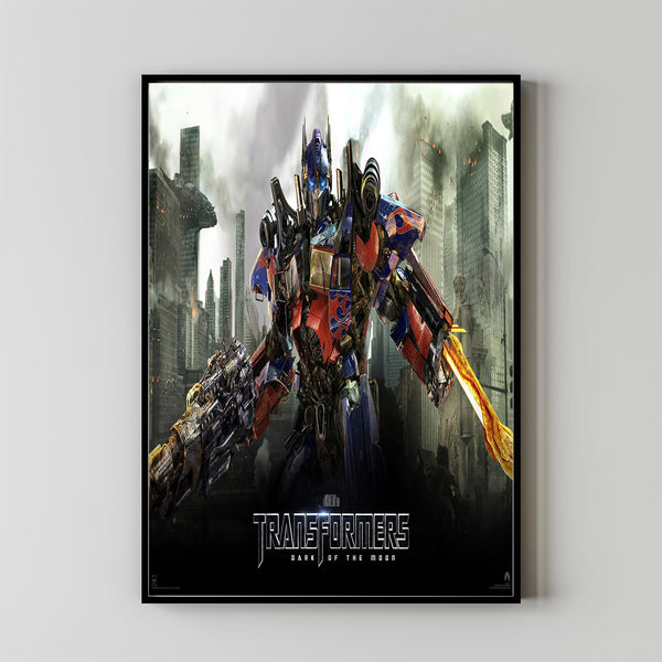 Transformers Dark of the Moon Movie Poster 2023 FilmRoom Decor Wall ArtPoster GiftCanvas prints 4