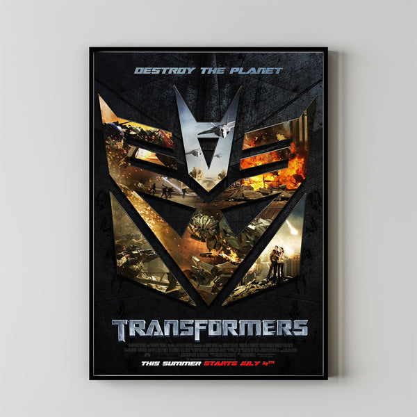 Transformers Movie Poster 2023 FilmRoom Decor Wall ArtPoster GiftCanvas prints 5