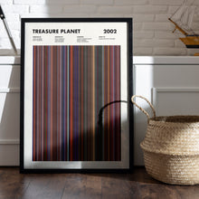 Treasure Planet Movie Barcode Print, Treasure Planet Print, Treasure Planet Poster, Treasure Planet Wall Art, Movie Buff Gifts 1640922056