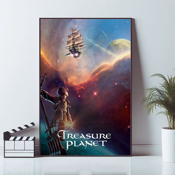 Treasure Planet, Movie Poster, Movie Wall Art, Canvas Material Gift, Printable Wall  Art, Keepsake 1586570916