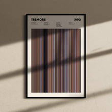 Tremors Movie Barcode Print, Tremors Print, Tremors Poster, Tremors Wall Art, Tremors Art Print, Tremors Frames Print, Movie Buff Gift 1617491650