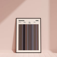 Tremors Movie Barcode Print, Tremors Print, Tremors Poster, Tremors Wall Art, Tremors Art Print, Tremors Frames Print, Movie Buff Gift 1617491650
