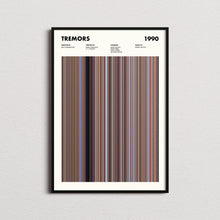 Tremors Movie Barcode Print, Tremors Print, Tremors Poster, Tremors Wall Art, Tremors Art Print, Tremors Frames Print, Movie Buff Gift 1617491650