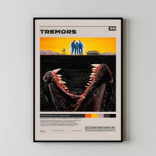 Tremors Movie Poster, Ron Underwood, Minimalist Movie Poster