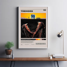 Tremors Movie Poster, Ron Underwood, Minimalist Movie Poster