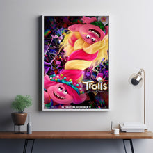 Trolls Band Together 3 Movie Poster 2023 FilmRoom Decor Wall ArtPoster GiftCanvas prints 3