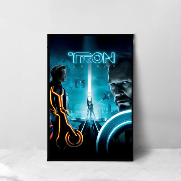 Tron Legacy Movie Poster - High Quality Canvas Art Print - Room Decoration - Art Poster For Gift 1613795424